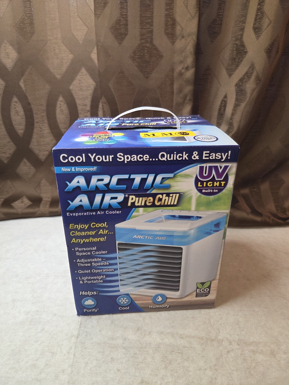 Pure Chill Personal Evaporative Cooler - Blue